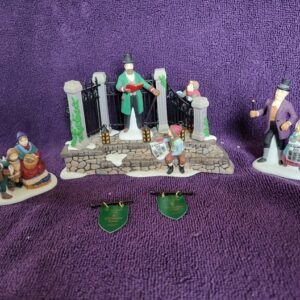 Department 56 "A Christmas Carol Reading" By Charles Dickens