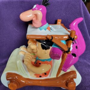 Flintstone Family Car Cookie Jar - RARE