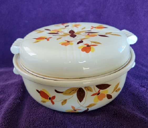 Hall Autumn Leaf Casserole Dish In Grandma s Footsteps