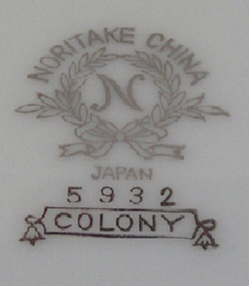 A close up of the plate with the name and date