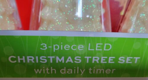 LED Christmas Tree Set- 3 Pieces - Image 6