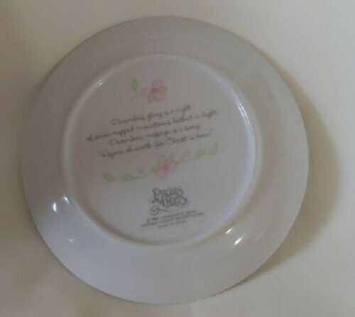 A plate with the words " thank you for being an angel ".