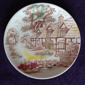 World Wide Quality English Cottage Bread & Butter Plate