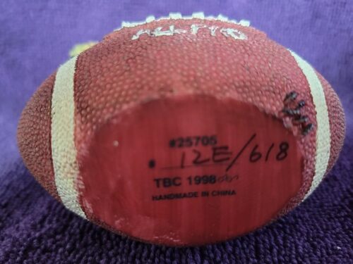 A close up of the ball with the numbers 1 2 8 and 6 / 1 8