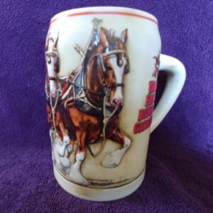 Budweiser Clydesdales on Parade Stein