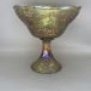 Indiana Carnival Glass Iridescent Large Compote