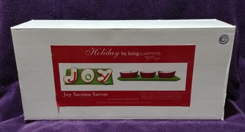 A box of holiday joy section server