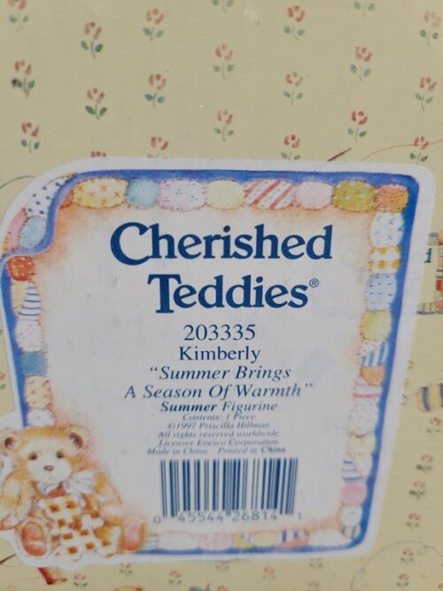 Cherished Teddies Kimberly