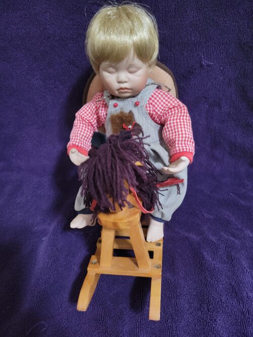 Ashton Drake Doll “Asleep in The Saddle” 