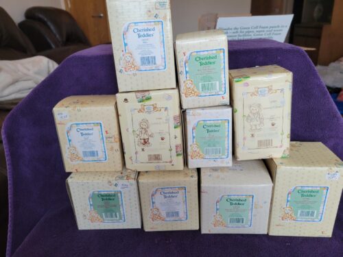 Cherished Teddies Figurines w/ Boxes LOT OF 10 #1