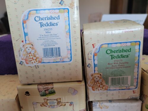 Cherished Teddies Figurines w/Boxes LOT OF 10 #1 - Image 2