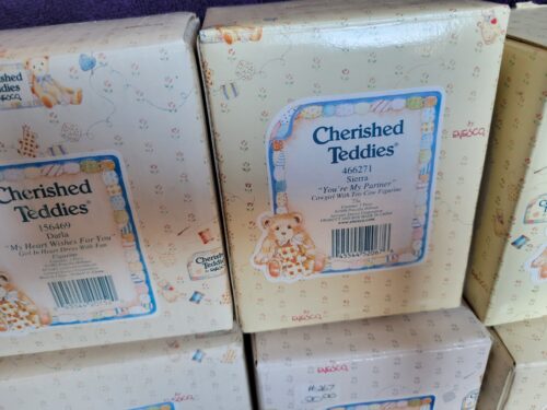 Cherished Teddies Figurines w/Boxes LOT OF 10 #3 - Image 4