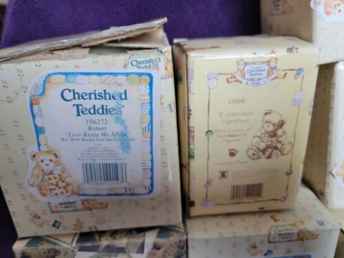 Cherished Teddies Figurines w/Boxes LOT OF 10 #5 - Image 4