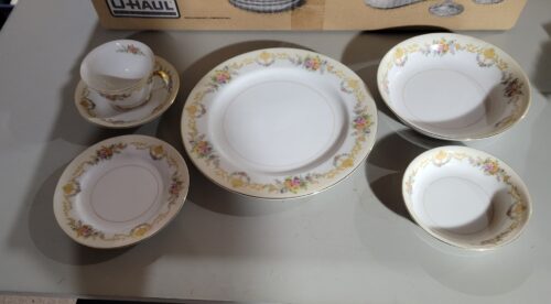 Vintage NORITAKE MYSTERY #77 CHINA SET - VERY RARE - Image 6