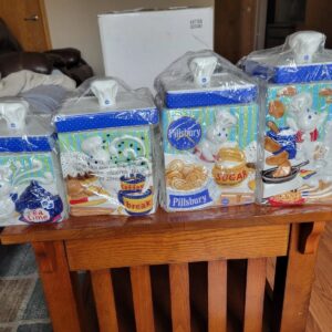 Danbury Mint Pillsbury Doughboy Canister set